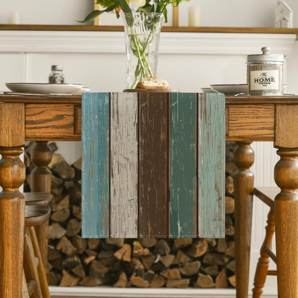 Ombre Linen Table Runner Featuring Elegant Gradient Design For Stylish Home Decor