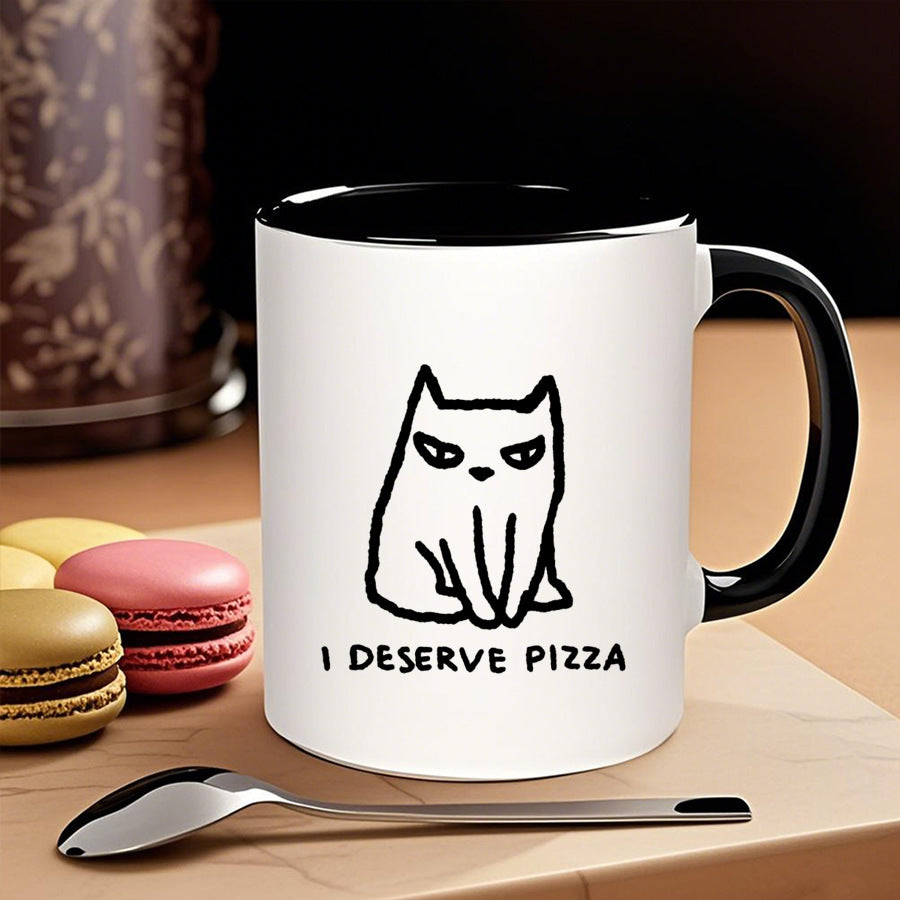 Ceramic Mug For Kitchen And Drinking Utensils, Durable And Stylish Design