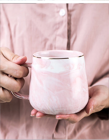 Solid Color Ceramics Cup Featuring Durable Ceramic Material In Classic Design