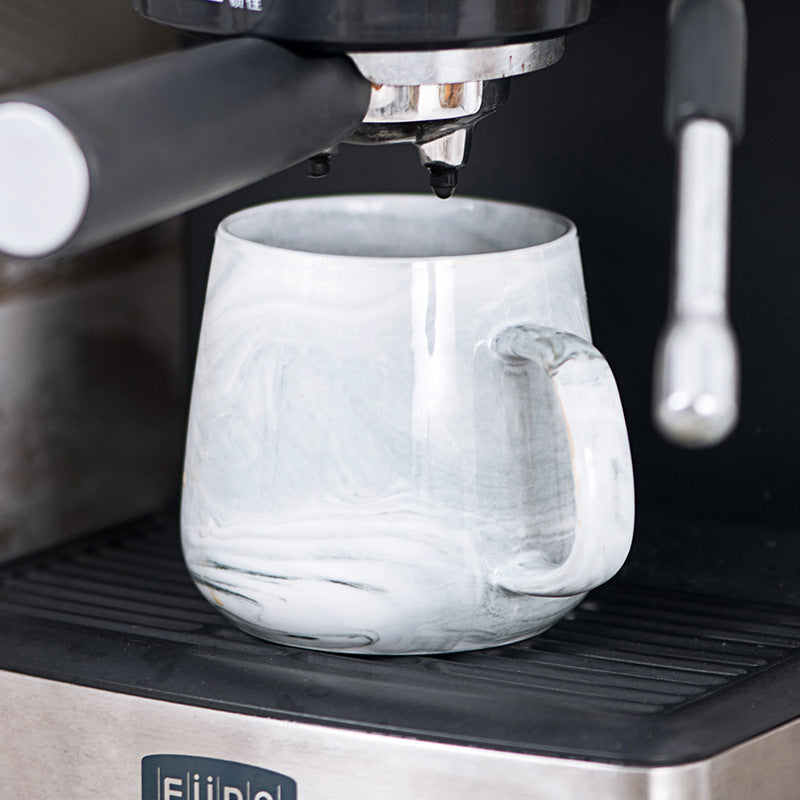 Solid Color Ceramics Cup Featuring Durable Ceramic Material In Classic Design