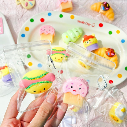 Plastic Squishy Toy For Stress Relief, Soft And Squeezable Sensory Toy