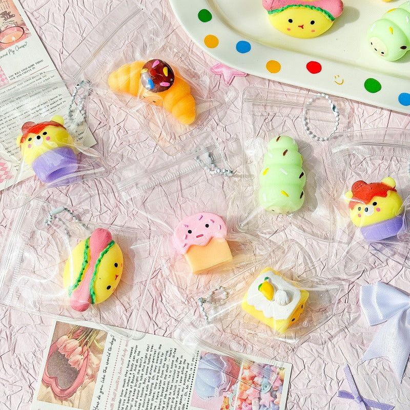 Plastic Squishy Toy For Stress Relief, Soft And Squeezable Sensory Toy