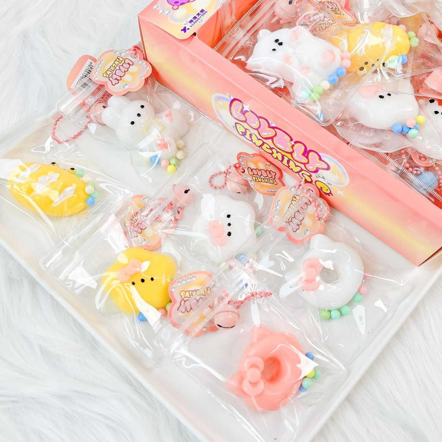 Plastic Squishy Toy For Stress Relief, Soft And Squeezable Sensory Toy
