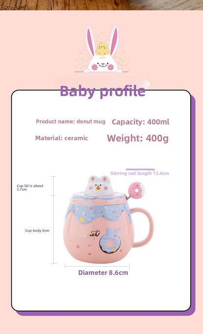 Cute Ceramic Mug Perfect For Everyday Use And Enjoying Your Favorite Beverages