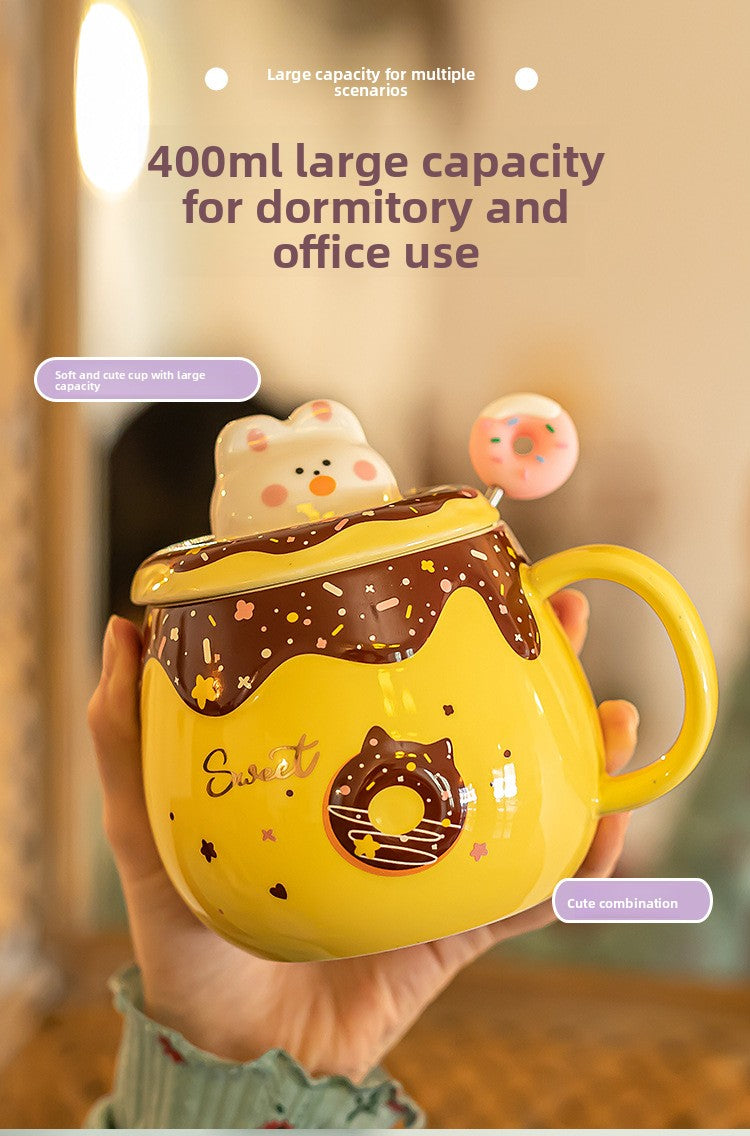 Cute Ceramic Mug Perfect For Everyday Use And Enjoying Your Favorite Beverages