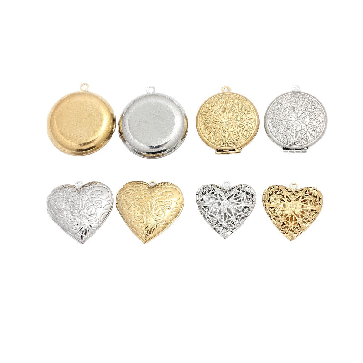Totem Love Charms Jewelry Accessories In Steel Color Made Of Durable Titanium Steel