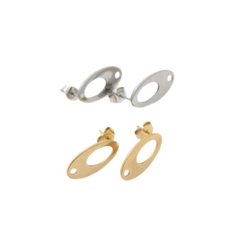 Original Design Jewelry Accessories Featuring PVD Coated Titanium Steel In Steel Color, 1 Piece
