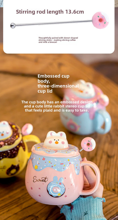 Cute Ceramic Mug Perfect For Everyday Use And Enjoying Your Favorite Beverages