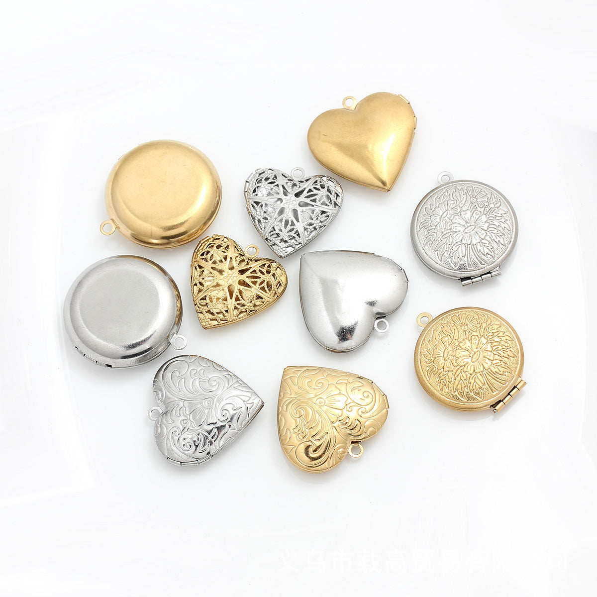 Totem Love Charms Jewelry Accessories In Steel Color Made Of Durable Titanium Steel