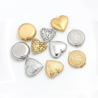 Totem Love Charms Jewelry Accessories In Steel Color Made Of Durable Titanium Steel