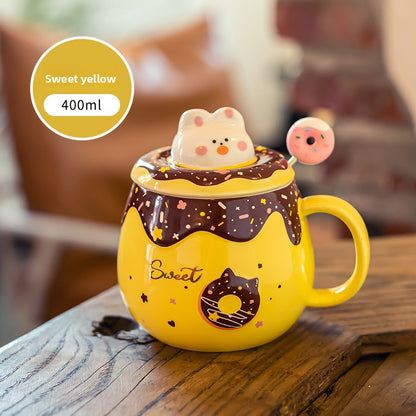 Cute Ceramic Mug Perfect For Everyday Use And Enjoying Your Favorite Beverages