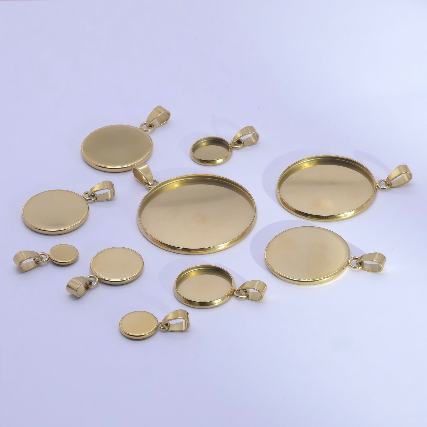 Princess Style Jewelry Accessories Featuring Round Pattern In Elegant Steel Color