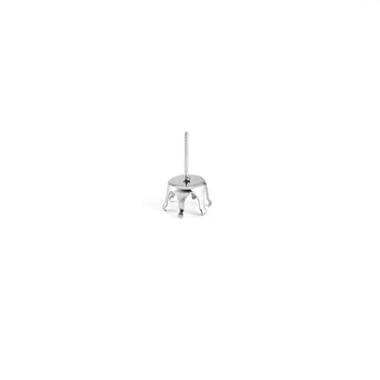 304 Stainless Steel Earring Findings With 3mm Diameter, Perfect For Love Charms Jewelry Making