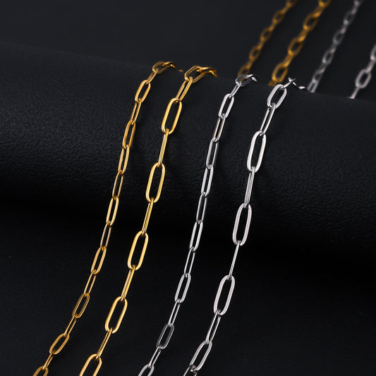 Unisex Cross Necklace For Love Charms Featuring Steel Color Cable Chain, 1 Piece