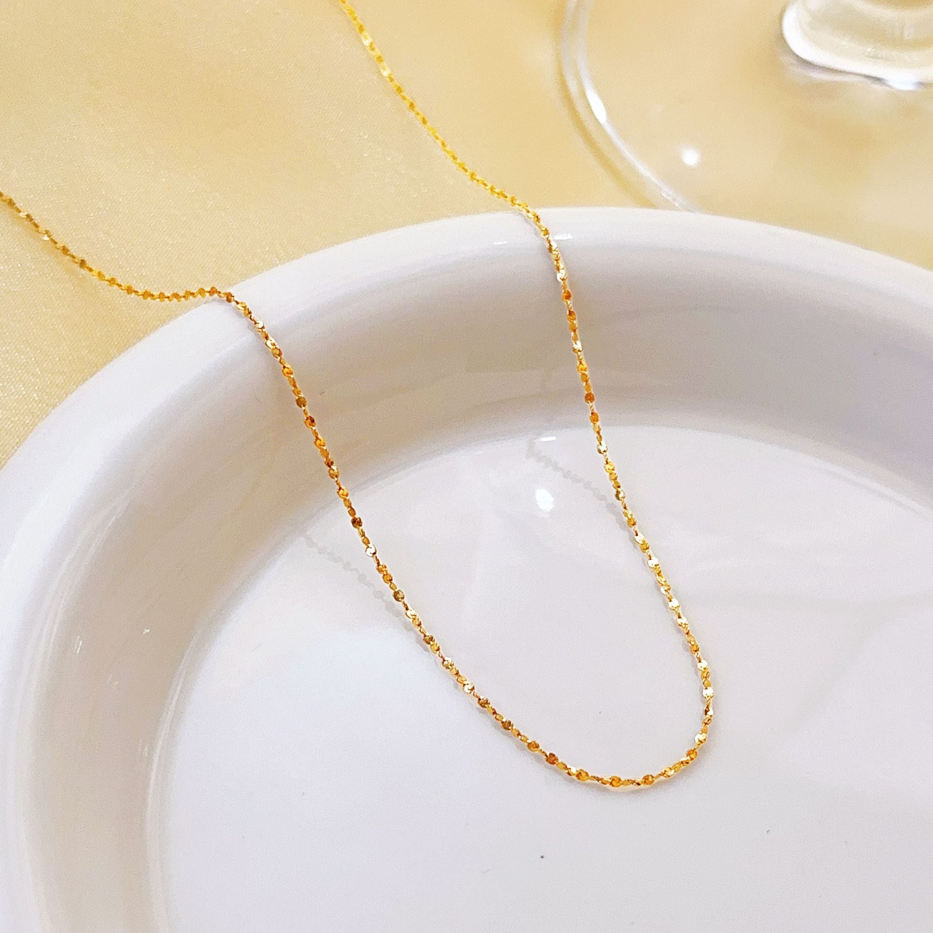 Floral Love Charms Necklace For Unisex Featuring 304 Stainless Steel With 18K Real Gold Plated In Steel Color