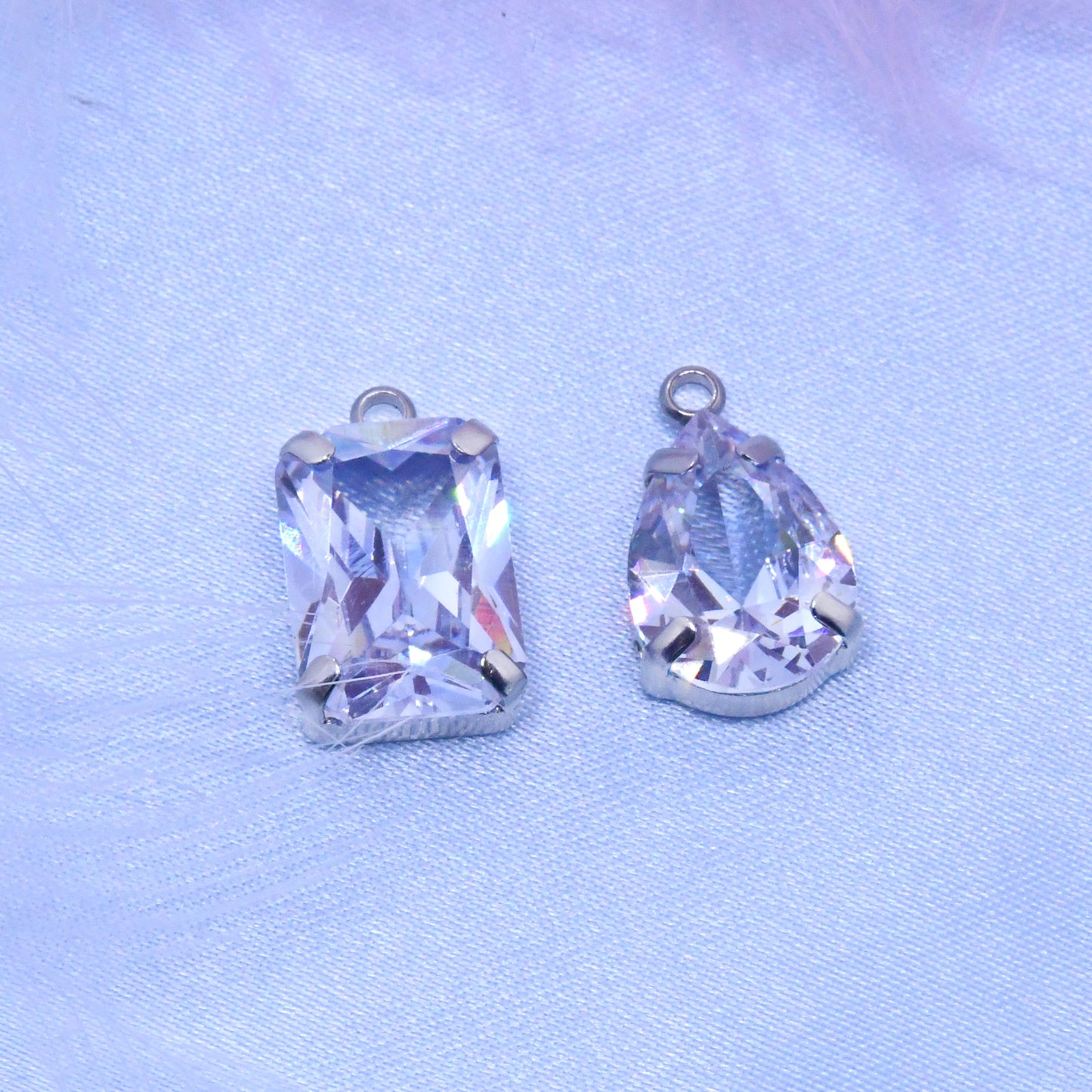 Jewelry Accessories Featuring Water Droplets Pattern With Inlay Craftsmanship