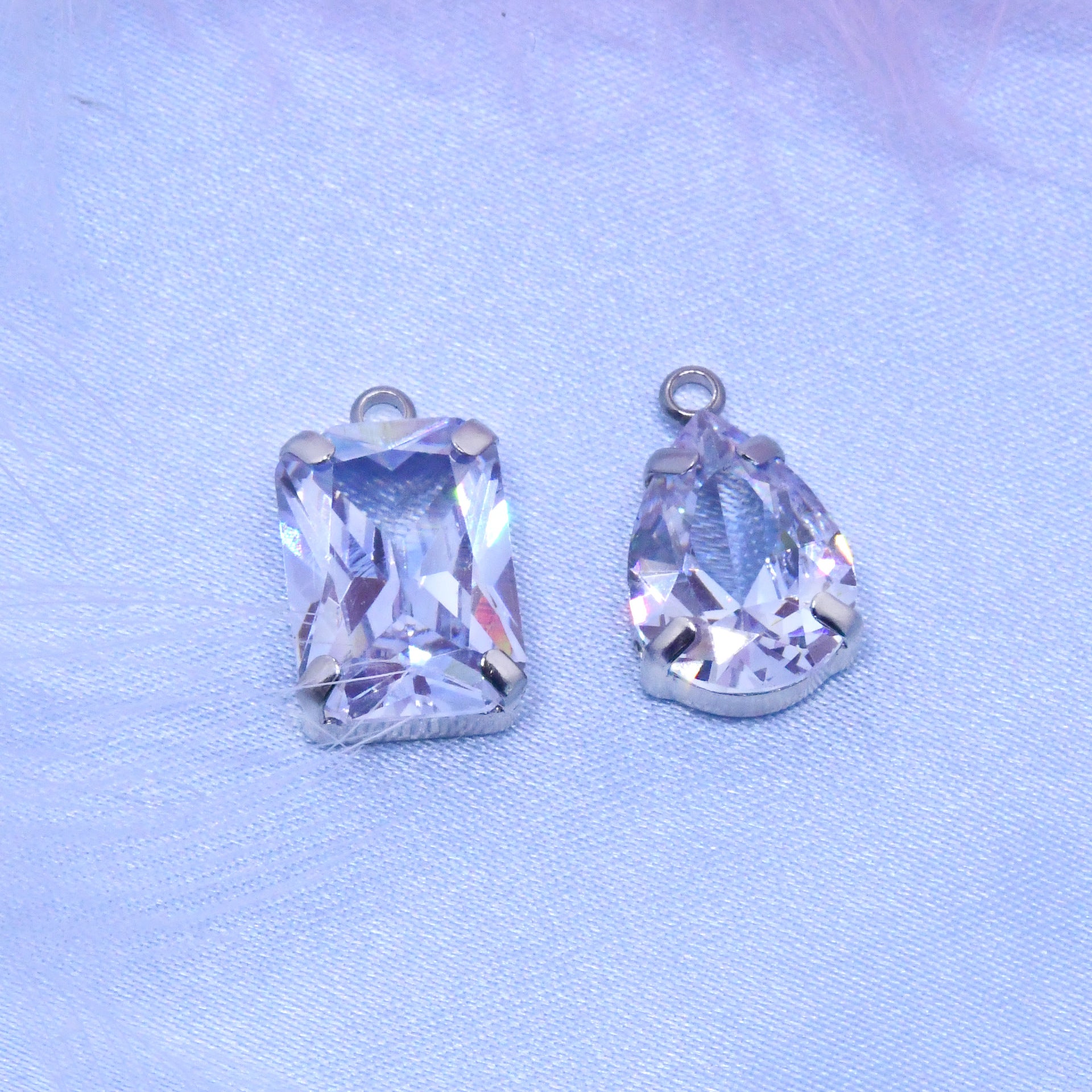 Jewelry Accessories Featuring Water Droplets Pattern With Inlay Craftsmanship