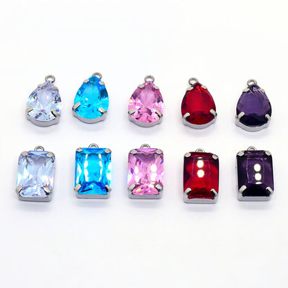 Jewelry Accessories Featuring Water Droplets Pattern With Inlay Craftsmanship