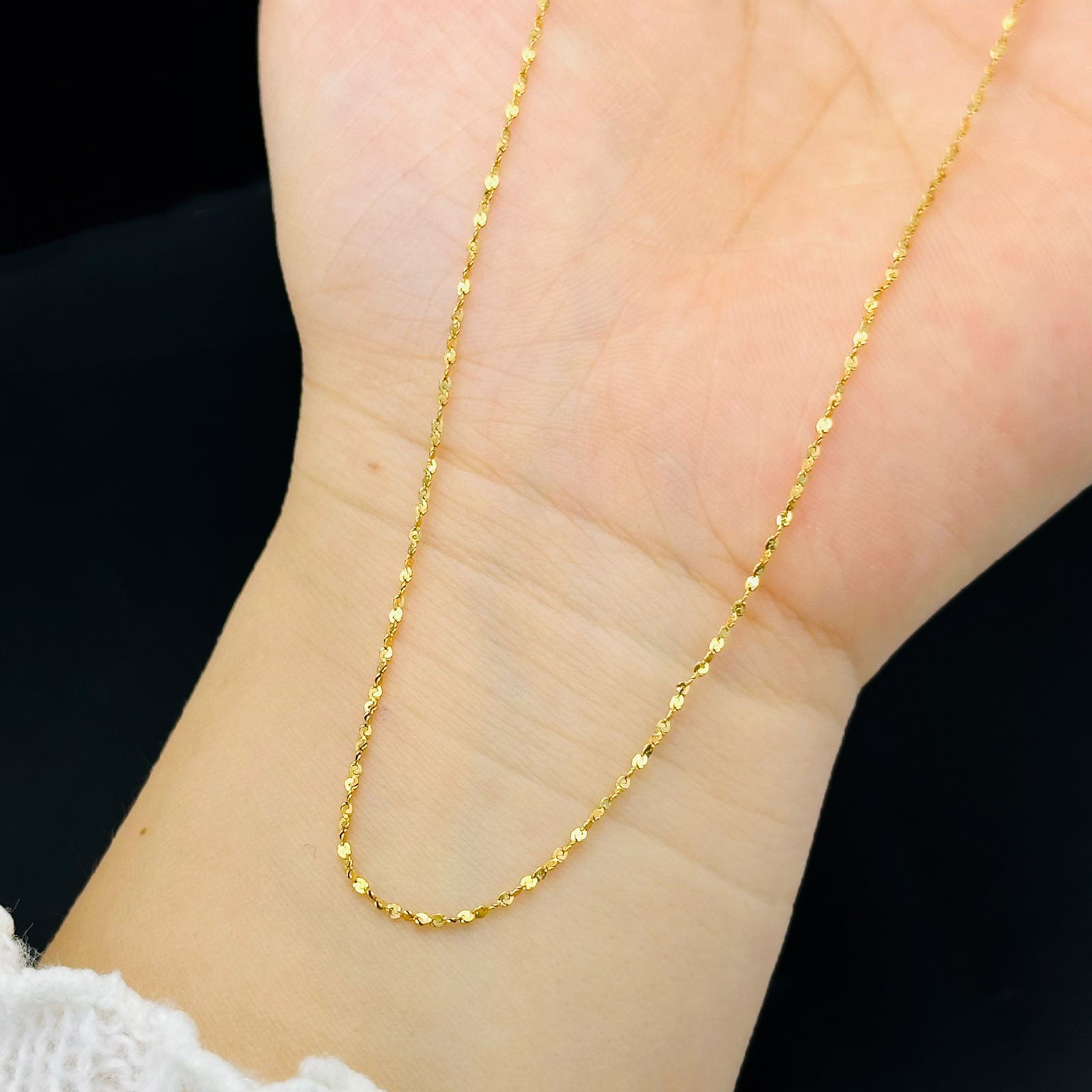 Floral Love Charms Necklace For Unisex Featuring 304 Stainless Steel With 18K Real Gold Plated In Steel Color