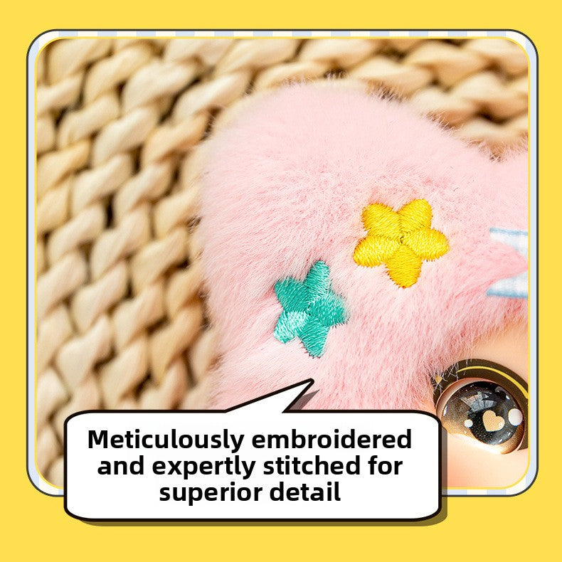 Plush Human Doll For Adults In Natural Pink, Soft And Collectible Toy