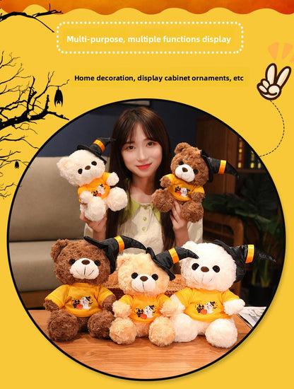 Halloween Purple Animal Stuffed Plush Toy Made With Soft PP Cotton, 1 Piece