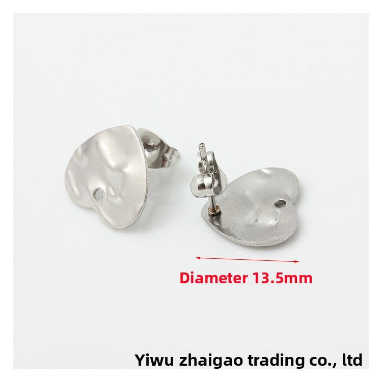 Original Design Jewelry Accessories Featuring PVD Coated Titanium Steel In Steel Color, 1 Piece