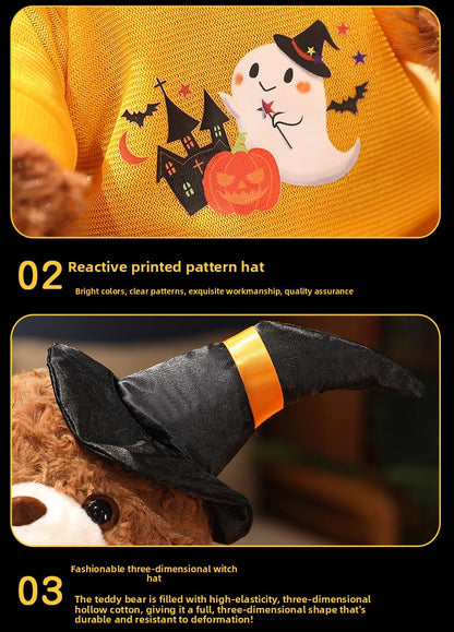 Halloween Purple Animal Stuffed Plush Toy Made With Soft PP Cotton, 1 Piece