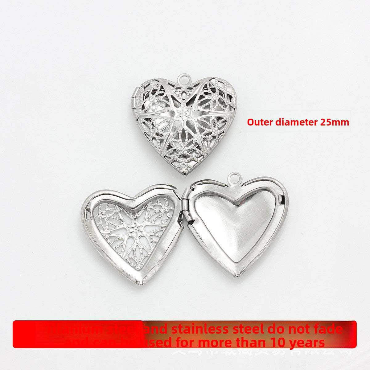 Totem Love Charms Jewelry Accessories In Steel Color Made Of Durable Titanium Steel