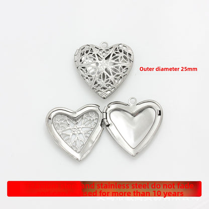 Totem Love Charms Jewelry Accessories In Steel Color Made Of Durable Titanium Steel