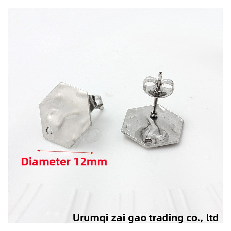 Original Design Jewelry Accessories Featuring PVD Coated Titanium Steel In Steel Color, 1 Piece