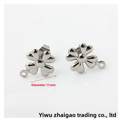 Original Design Jewelry Accessories Featuring PVD Coated Titanium Steel In Steel Color, 1 Piece