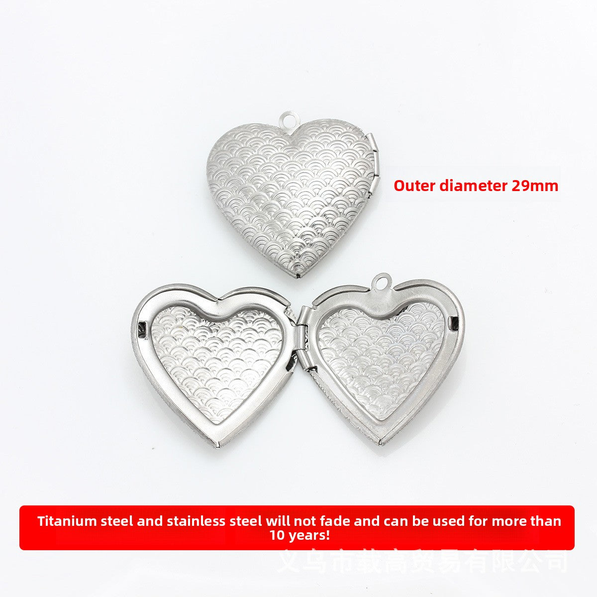 Totem Love Charms Jewelry Accessories In Steel Color Made Of Durable Titanium Steel