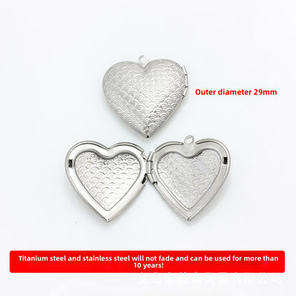 Totem Love Charms Jewelry Accessories In Steel Color Made Of Durable Titanium Steel