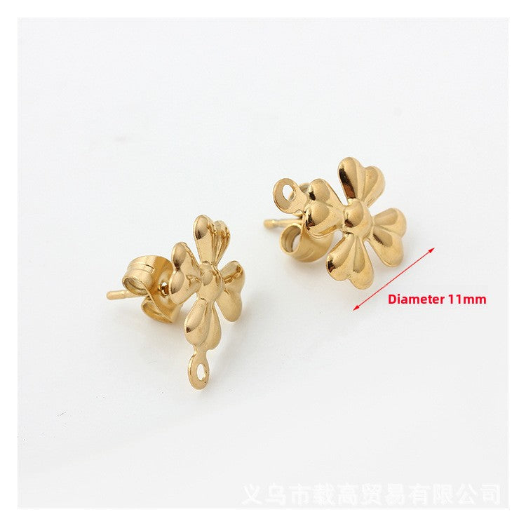 Original Design Jewelry Accessories Featuring PVD Coated Titanium Steel In Steel Color, 1 Piece