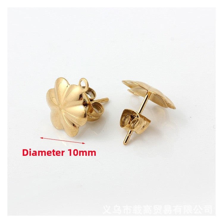 Original Design Jewelry Accessories Featuring PVD Coated Titanium Steel In Steel Color, 1 Piece