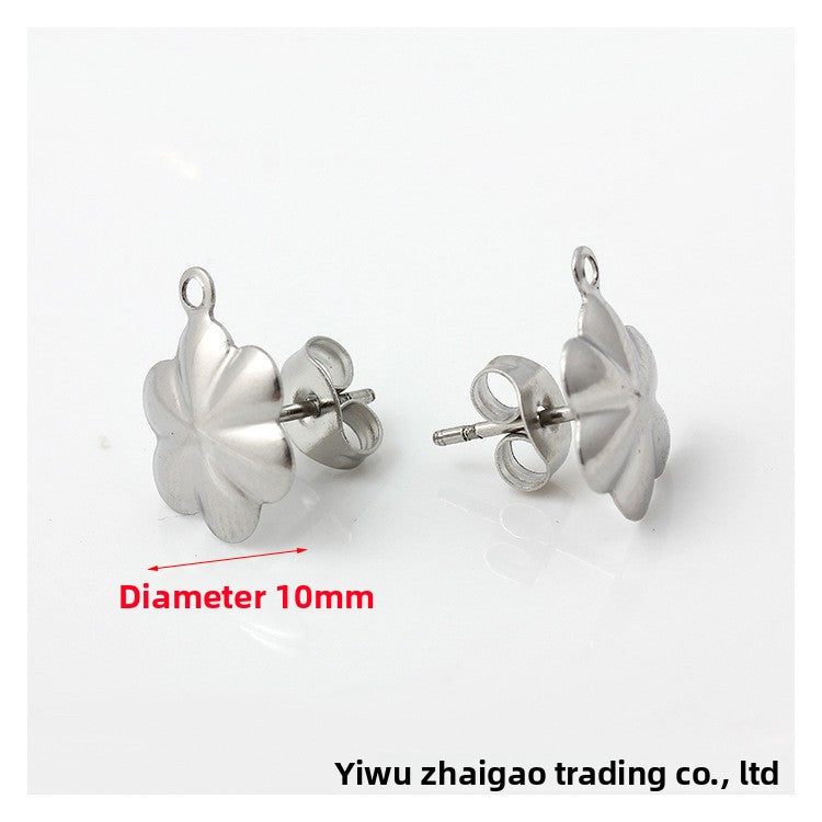Original Design Jewelry Accessories Featuring PVD Coated Titanium Steel In Steel Color, 1 Piece