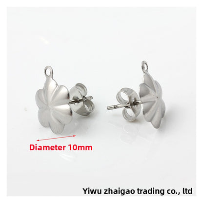 Original Design Jewelry Accessories Featuring PVD Coated Titanium Steel In Steel Color, 1 Piece