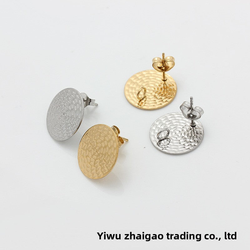 Spider Web Jewelry Accessory In 18K Real Gold Plated Titanium Steel, Golden Finish