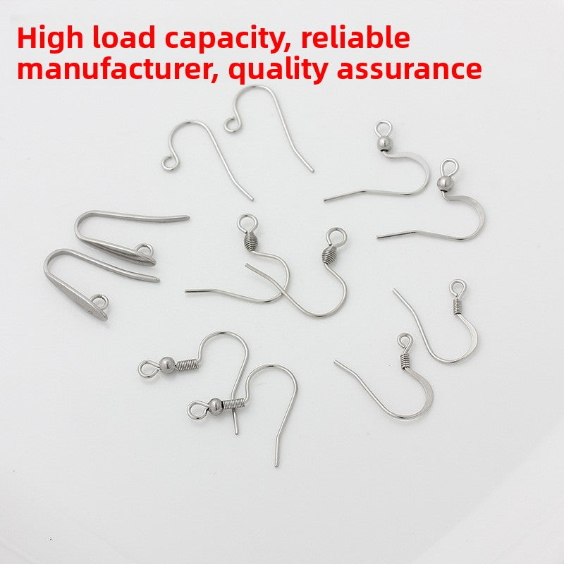 316 Stainless Steel Earring Findings In Simple Style Jewelry Accessories
