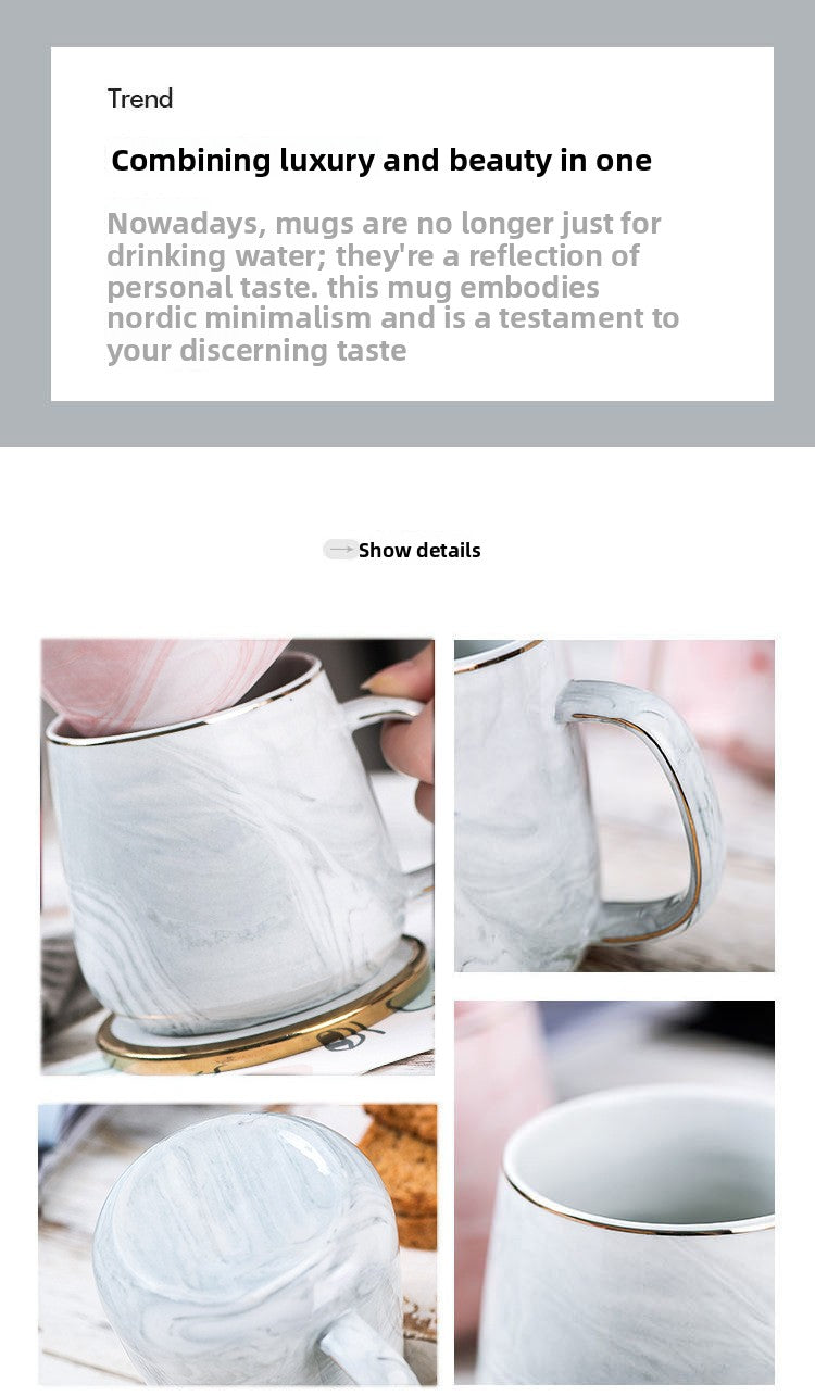 Solid Color Ceramics Cup Featuring Durable Ceramic Material In Classic Design