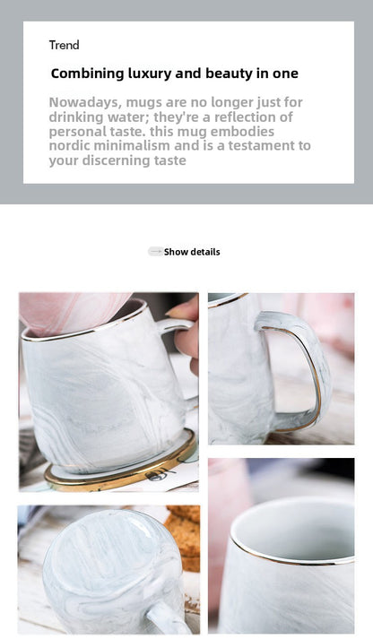 Solid Color Ceramics Cup Featuring Durable Ceramic Material In Classic Design