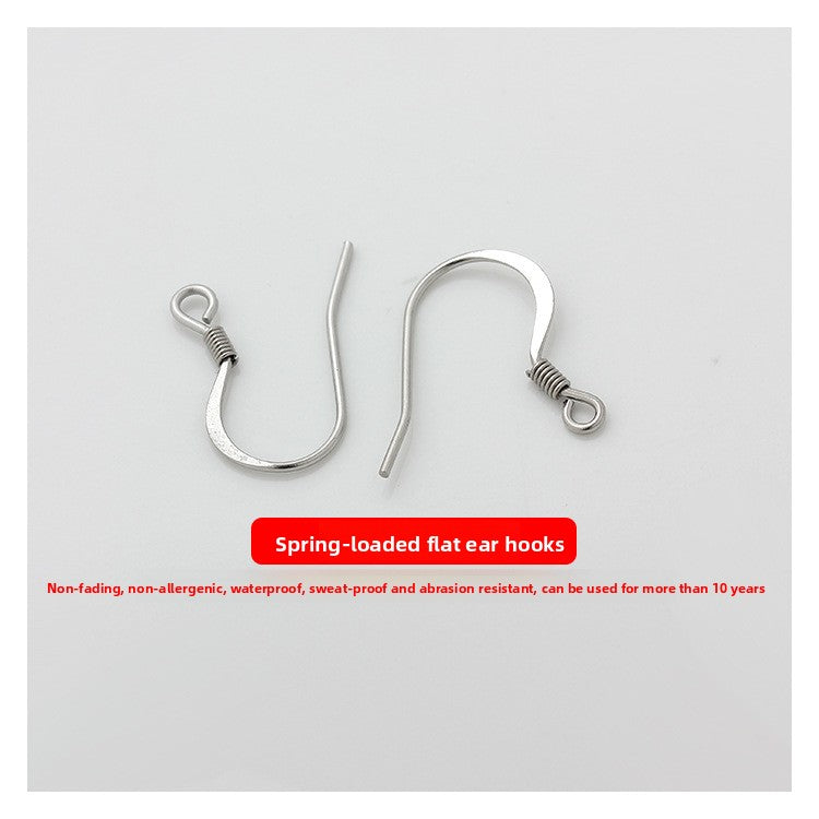 316 Stainless Steel Earring Findings In Simple Style Jewelry Accessories