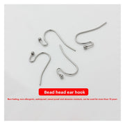 Bead Head Ear Hook, 1 Piece