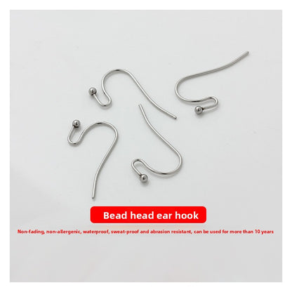 316 Stainless Steel Earring Findings In Simple Style Jewelry Accessories