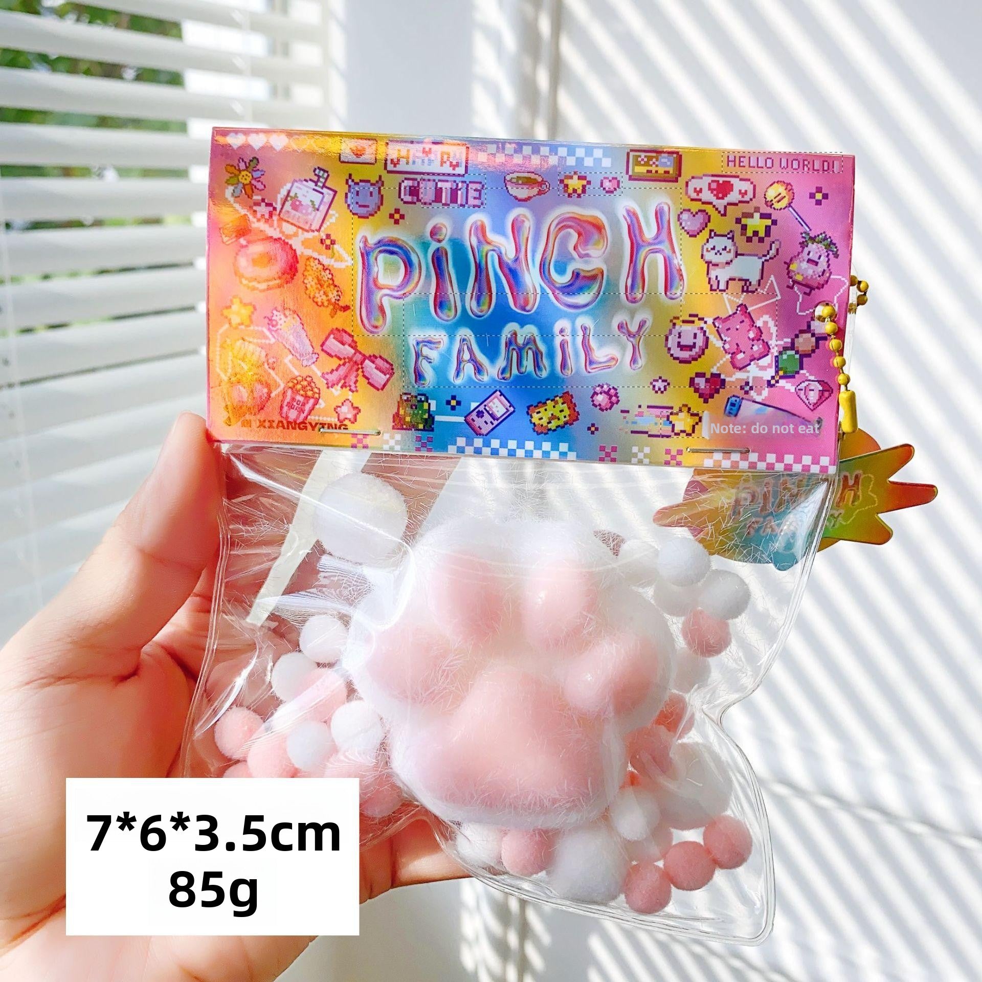 Plastic Squishy Toy For Stress Relief, Soft And Squeezable Sensory Toy For Relaxation And Fun