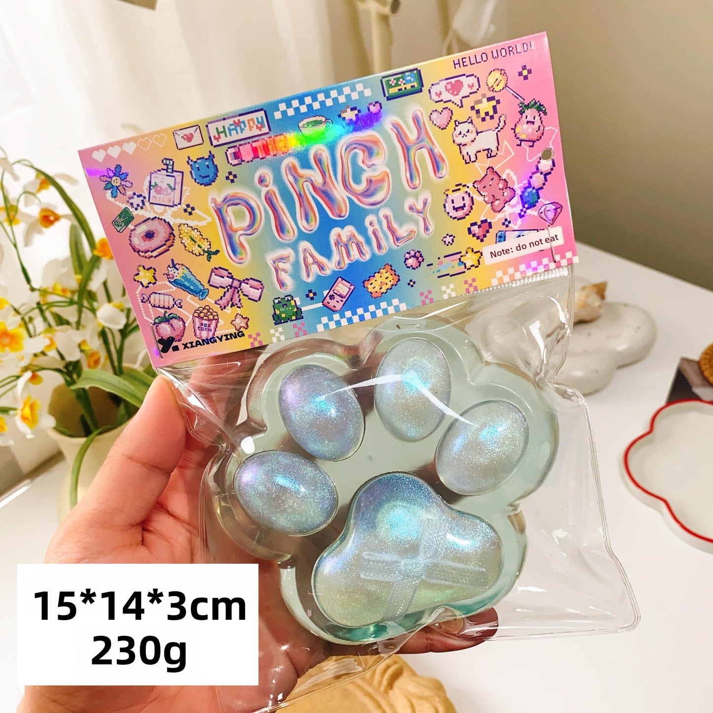 Plastic Squishy Toy For Stress Relief, Soft And Squeezable Sensory Toy For Relaxation And Fun