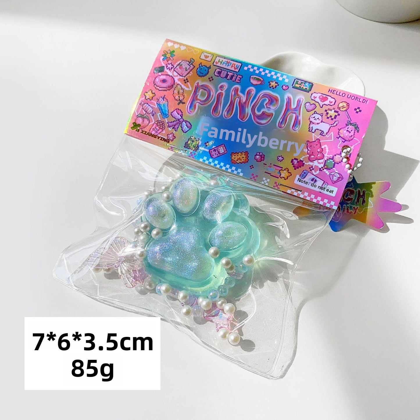 Plastic Squishy Toy For Stress Relief, Soft And Squeezable Sensory Toy For Relaxation And Fun
