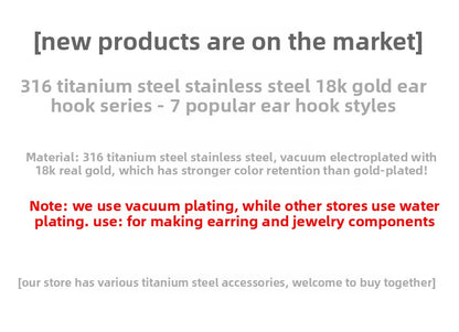 Original Design Jewelry Accessories Made With Durable 316 Stainless Steel For Long-Lasting Wear