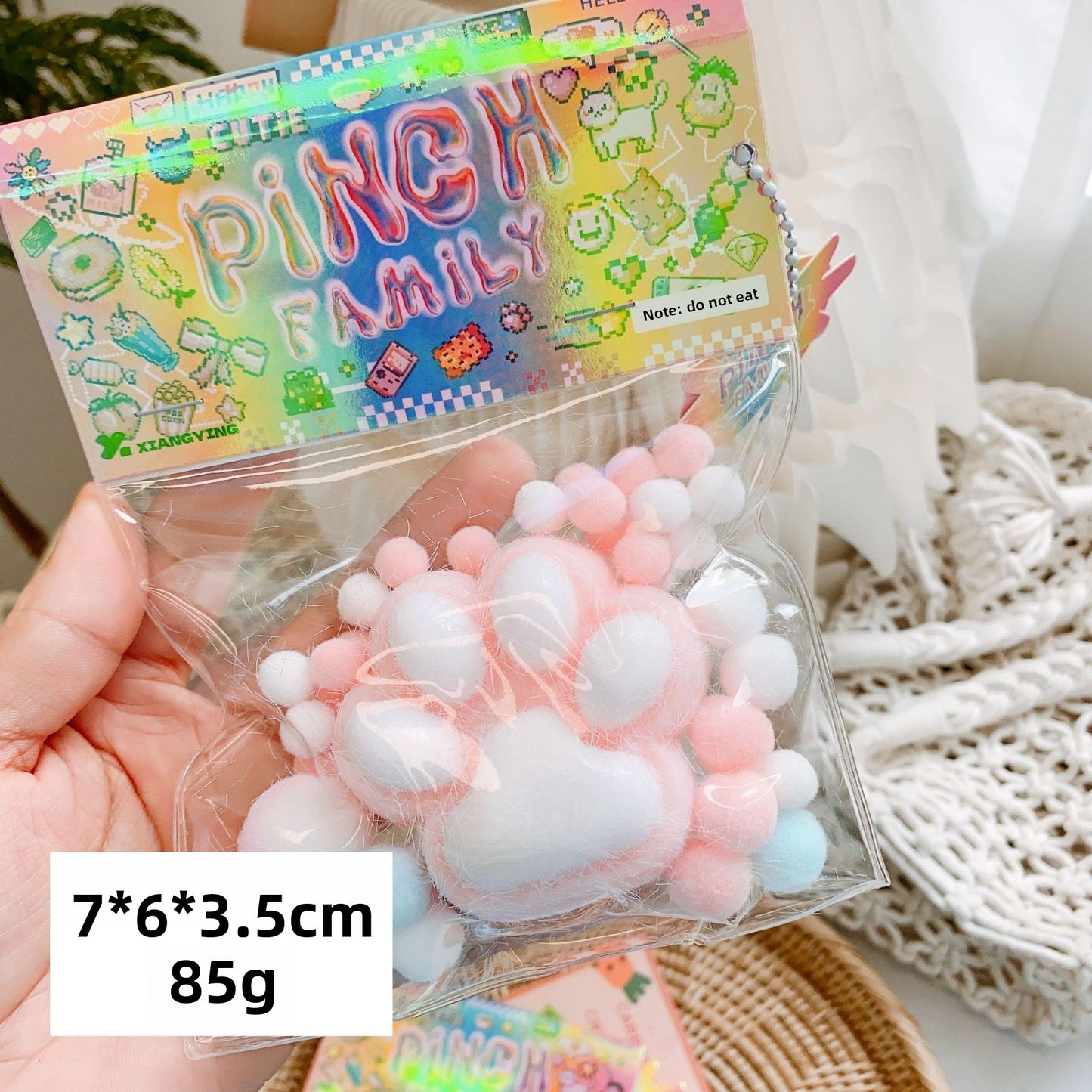 Plastic Squishy Toy For Stress Relief, Soft And Squeezable Sensory Toy For Relaxation And Fun