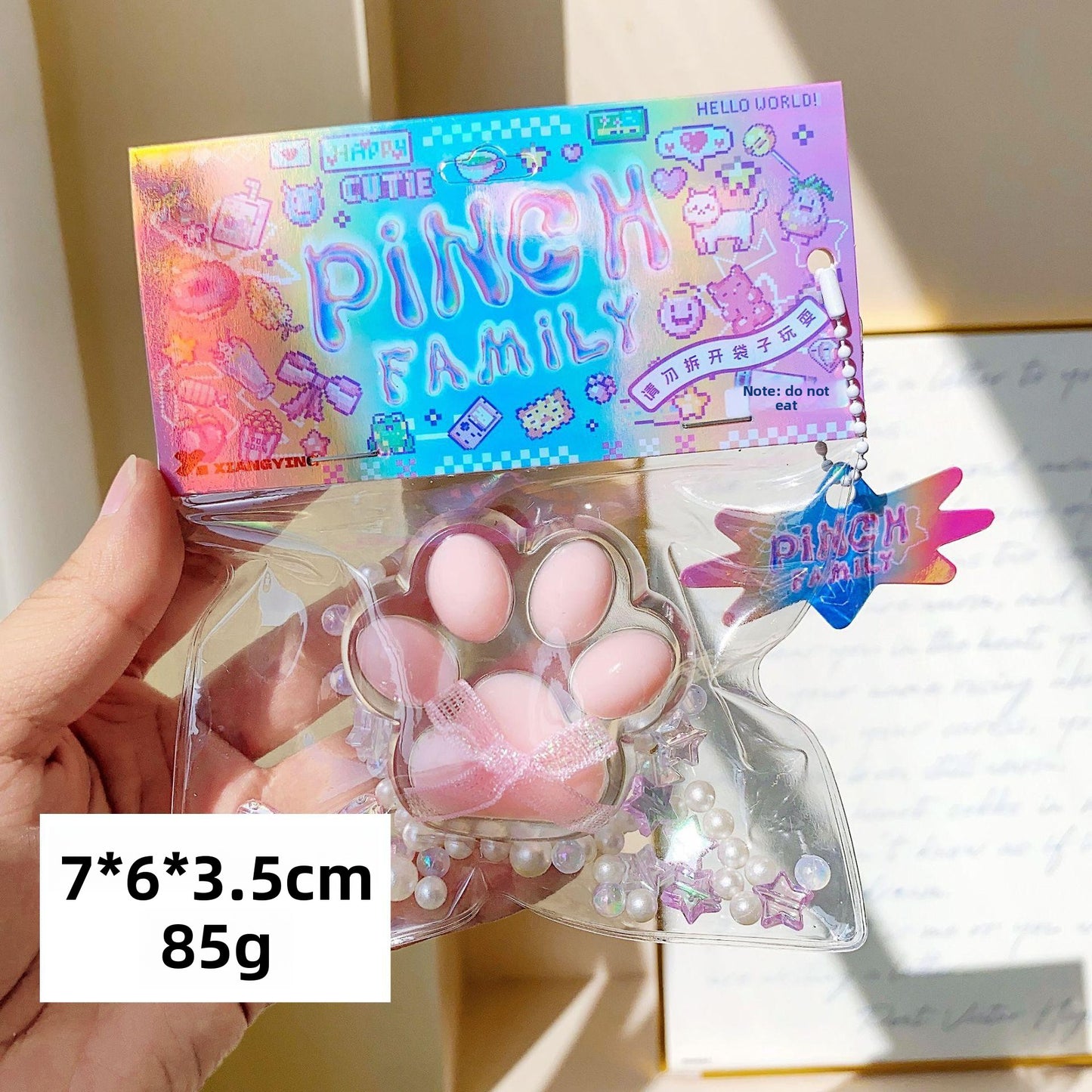 Plastic Squishy Toy For Stress Relief, Soft And Squeezable Sensory Toy For Relaxation And Fun